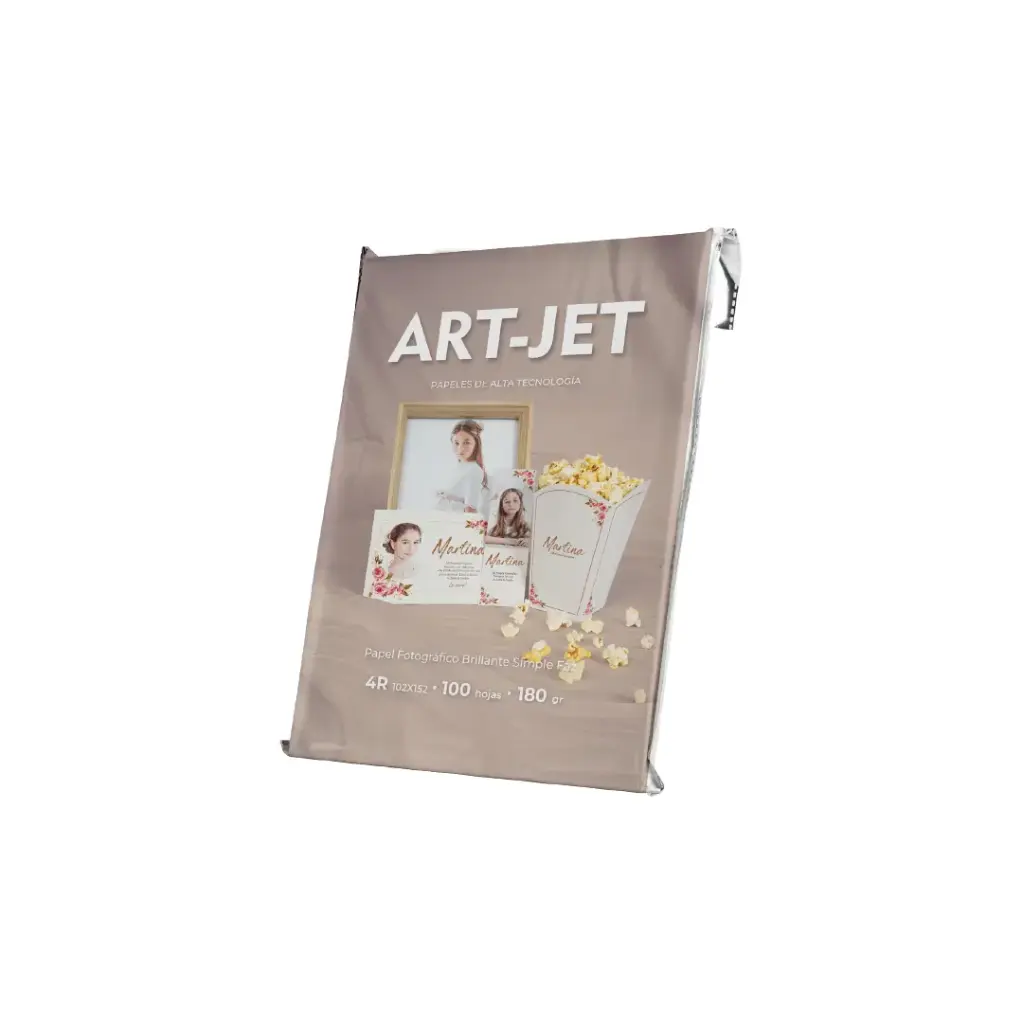 Papel Fotografico Brillante 180g 
