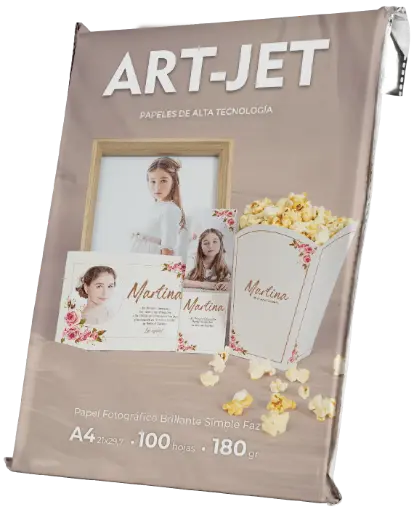 Papel Fotografico Brillante 180g 