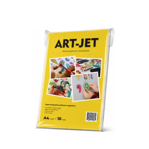 [640G-10-A4] Papel Fotografico Magnetico Brillante 640g 